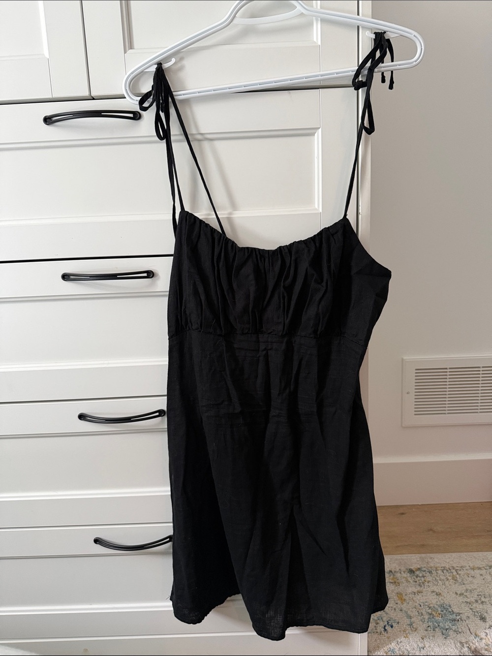 Urban Outfitters Babydoll Black Summer Dress